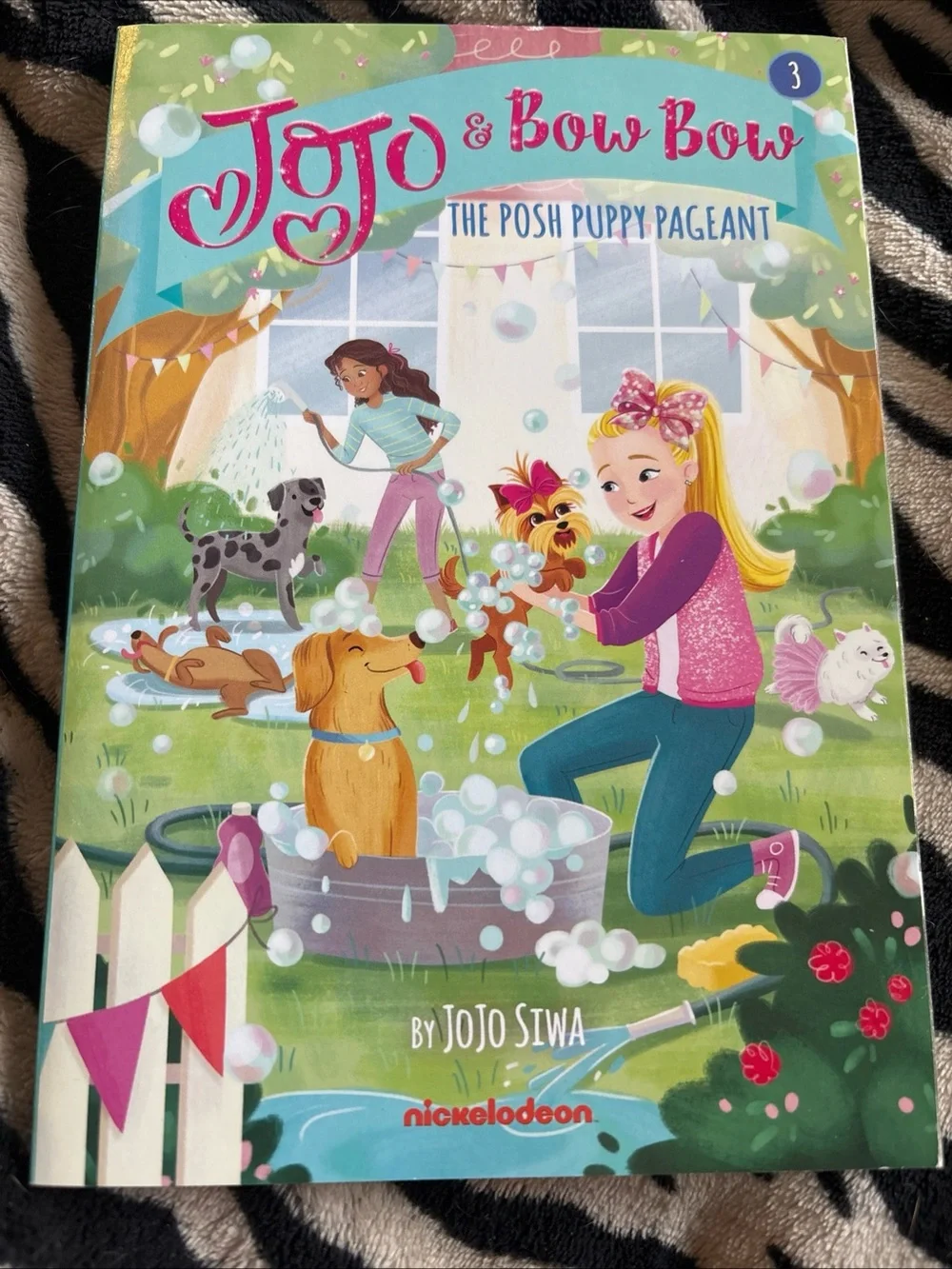 JoJo Siwa Kids Book Set - Pink, Purple, Blue, Green Covers set of 3